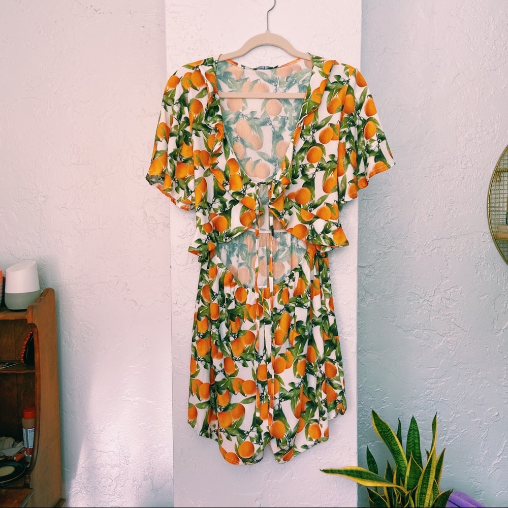 NWT Citrus Romper Playsuit